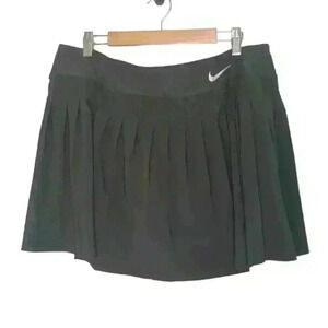 Nike Pleated Tennis Plus Size Skirt Black